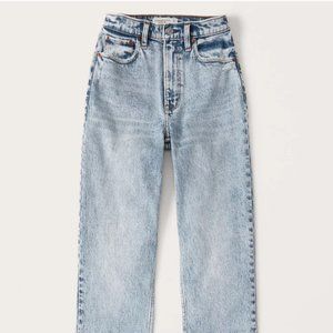 Abercrombie & Fitch 90sUltraHighRise StraightJeans